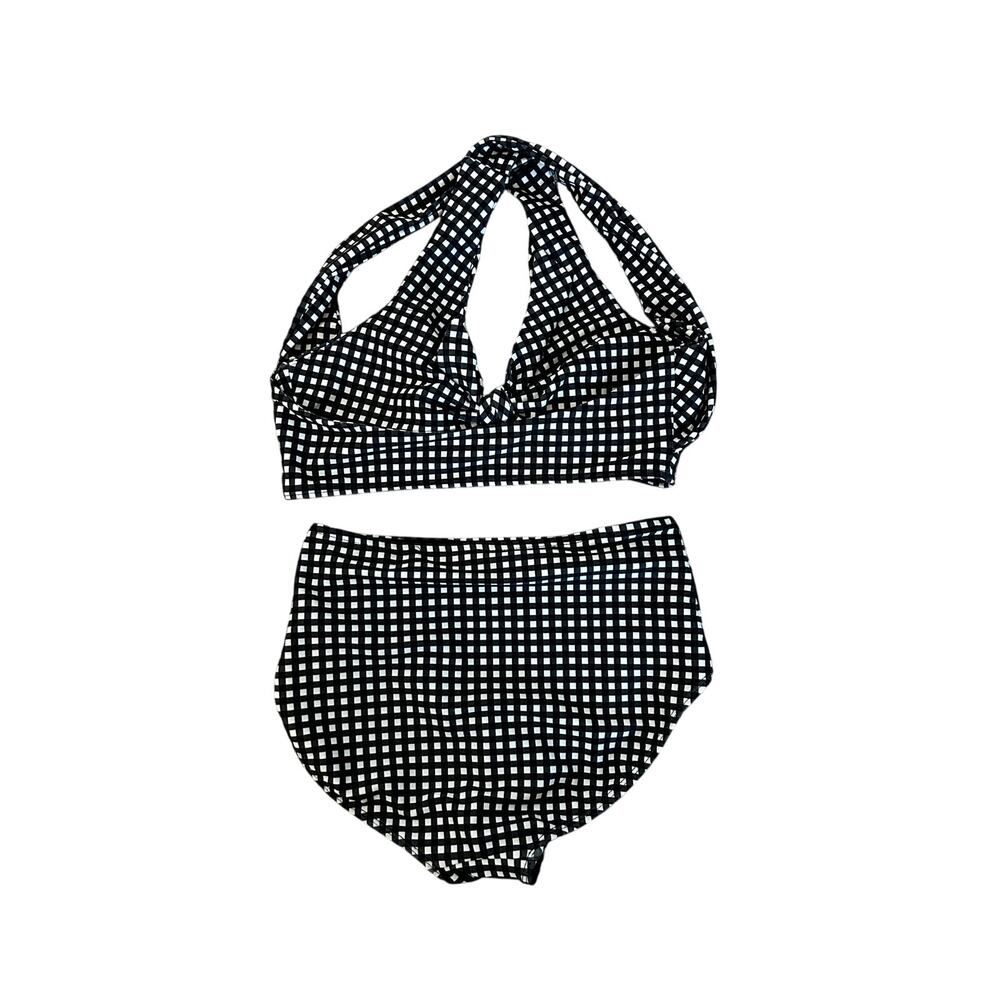 Albion Fit Gingham Bikini Swimsuit - Picture 5 of 5